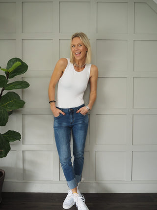 Mavis Vest/Tank Body - Black