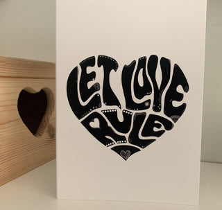Let Love Rule Card