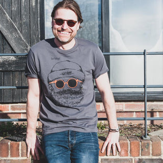 Men’s Henry Hipster T-Shirt - Grey