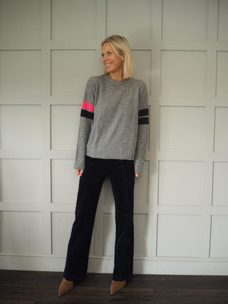 Paula Baby Boot Cut Corduroy Trousers - Camel