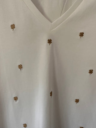 Fille V Neck T-Shirt - 4 Designs