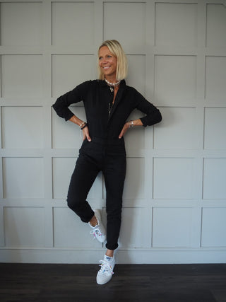 Merkel Leather High Top Trainers with Detachable Beads - White