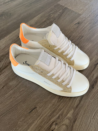 Ninja Gold Glitter Trainers