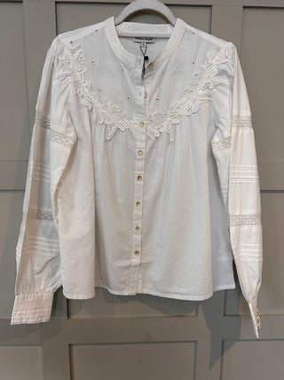 Laci Long Sleeved Blouse - Off White