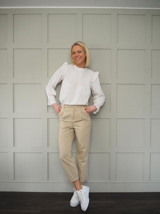 Saskia Chinos - Sand