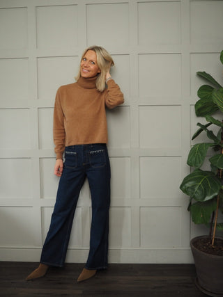 Susie Cashmere Polo Neck by Brodie - 5 Colours