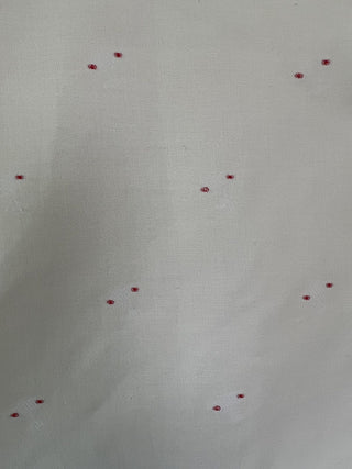 Pops V-Neck Blouse with Balloon Sleeves - Off White