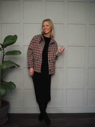 Salsa Midi Pencil Skirt - Navy Blue