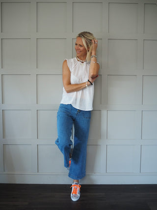 Catri Silver Glitter Trainers