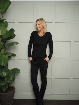 Di Long Sleeved T-Shirt - White