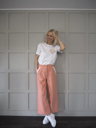 Adeline T-Shirt by Frnch - White