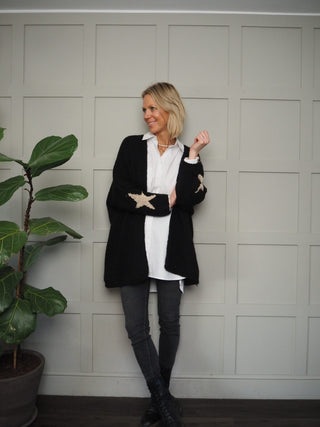 Frankie High Waist Skinny Jeans with Exposed Button Fly - Grey Washed