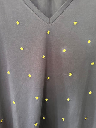 Fille V Neck T-Shirt - 4 Designs