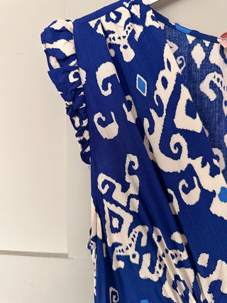 Lauren Maxi Dress - Blue, Rainbow, Red