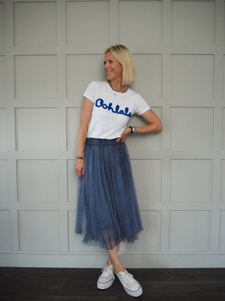 Tulle Skirt Lightweight - Khaki