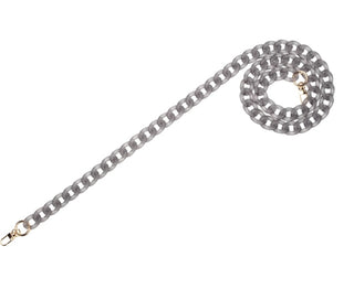 Crossbody Strap - Soft Touch Smoked Grey Acetate