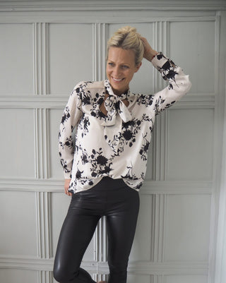 Faux Leather Leggings - Khaki