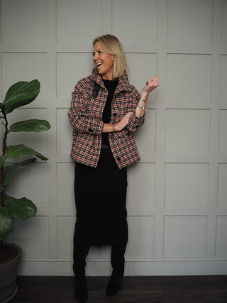 Salsa Midi Pencil Skirt - Black