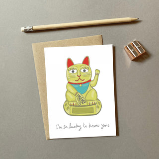 ‘Lucky to Know You’ Card