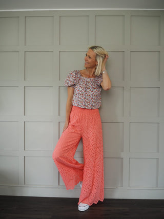 Sassie Floral Cropped Top