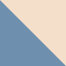 Denim Blue-Ecru