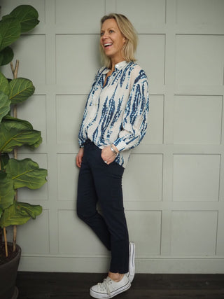 Chino Trousers - Navy Blue