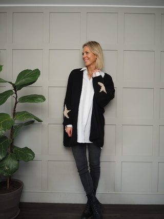 Frankie High Waist Skinny Jeans with Exposed Button Fly - Grey Washed