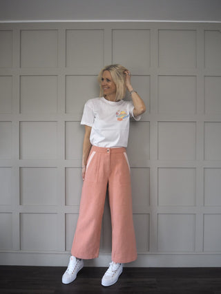 Adeline T-Shirt by Frnch - White