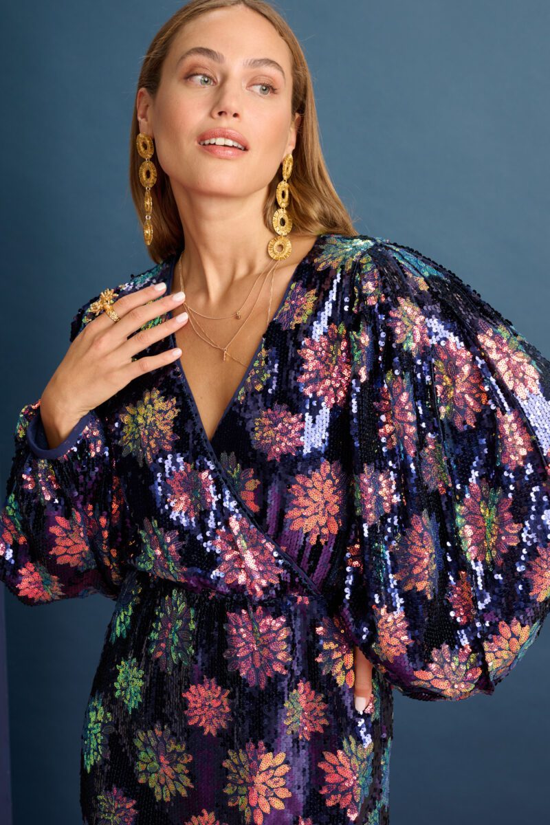 sequin crossover dress Dolce & Gabbana Sequin Dress