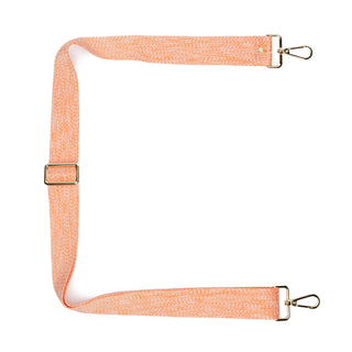 Crossbody Strap - Orange/White