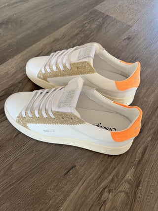 Ninja Gold Glitter Trainers