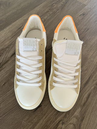 Ninja Gold Glitter Trainers