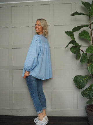 Switza Straight Leg Jeans - Light Denim Blue