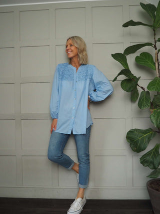 Switza Straight Leg Jeans - Light Denim Blue