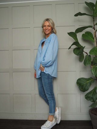 Switza Straight Leg Jeans - Light Denim Blue