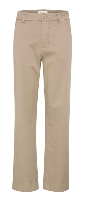 Belme Classic Chino Style Trousers by Part Two - Desert Taupe