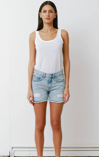Stevie Denim Shorts by Seventy Mochi - Vintage Austin
