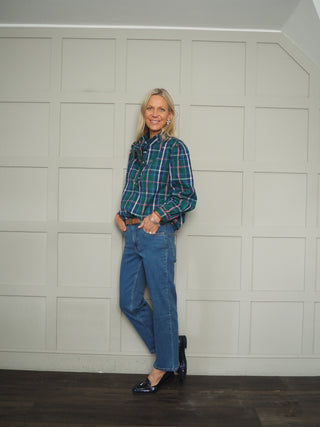 Judy Cropped Jeans by Part Two - Denim Blue