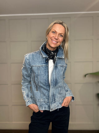 Fai Denim Jacket by Seventy Mochi - Newport (Light Denim Blue)