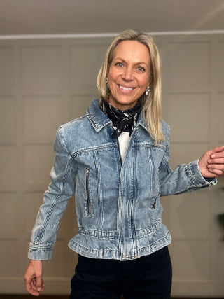 Fai Denim Jacket by Seventy Mochi - Newport (Light Denim Blue)