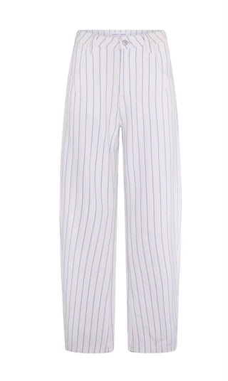 Nina Faded Stripe Jeans by Seventy Mochi - Off White/Blue