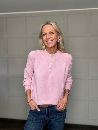 Joey Button Front Jumper - 18 Colours