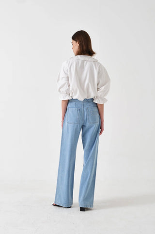 Bella Blouse by Seventy Mochi - White