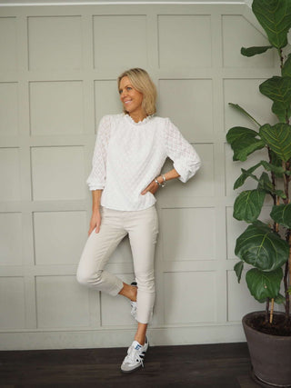 Soho Distressed Relaxed Fit Denim Jeans, Best Seller - Dark Indigo, Denim Blue, Ecru, Grey