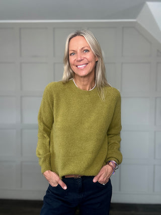 Beela Soft Crew Neck Jumper, Alpaca/Wool Mix, Best Seller - 23 Colours