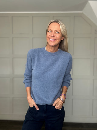 Beela Soft Crew Neck Jumper, Alpaca/Wool Mix, Best Seller - 23 Colours