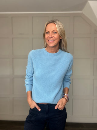 Beela Soft Crew Neck Jumper, Alpaca/Wool Mix, Best Seller - 23 Colours