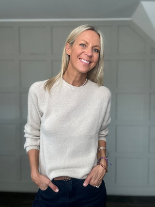 Beela Soft Crew Neck Jumper, Alpaca/Wool Mix, Best Seller - 23 Colours