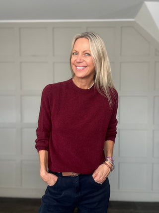 Beela Soft Crew Neck Jumper, Alpaca/Wool Mix, Best Seller - 23 Colours