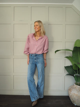 Falmer Boot Cut Jeans  - Denim Blue